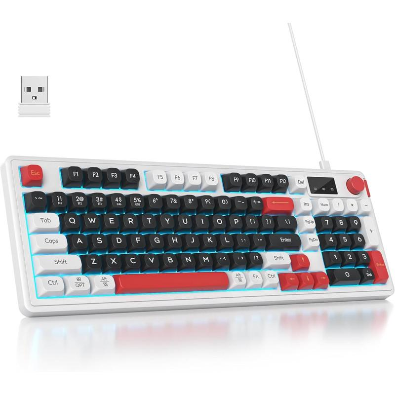 Silent Membrane Creamy Gaming Keyboard-3